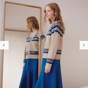 JW ANDERSON x Uniqlo Cardigan and Skirt set